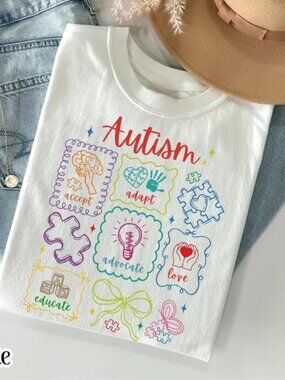 Autism Awareness Shirt, Teacher Education T-Shirt Gift